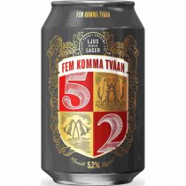 Åbro Fem komma tvåan 5,2% 24x0,33l Åbro Fem komma tvåan 5,2% 24x0,33l