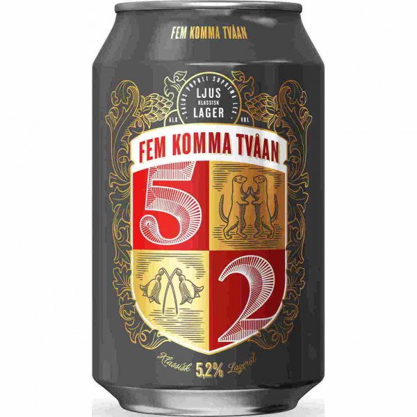 Åbro Fem komma tvåan 5,2% 24x0,33l