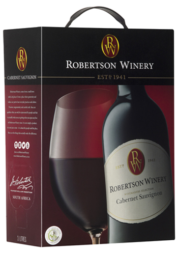Robertson Winery Cabernet Sauvignon 14% 3 l BIB