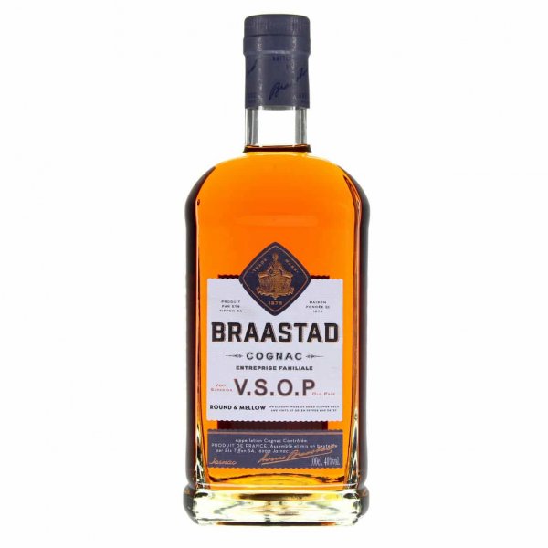 1 X Braastad Cognac VSOP 40% 1l