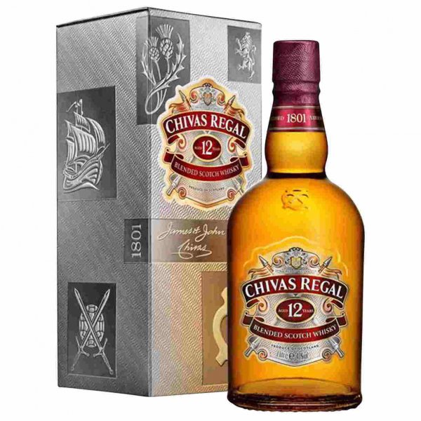 1 X Chivas Regal 12y 40% 0,70 l