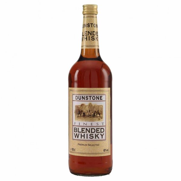 1 X Dunstone Blended Whisky 40% 1l