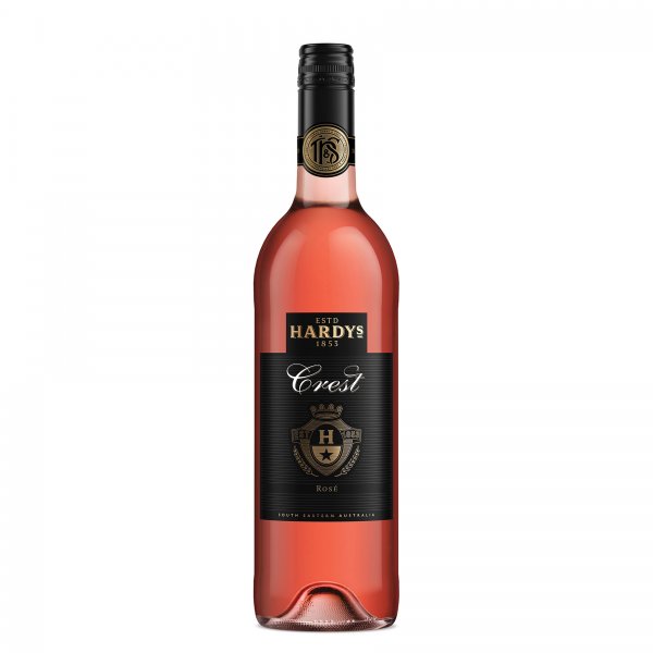 1 X Hardys Crest rosé 0,75L