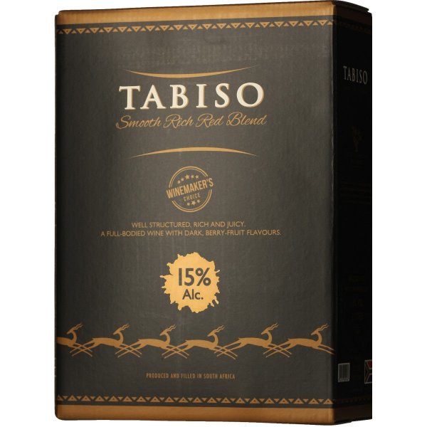 1 X Tabiso Smooth Rich Red Blend 15% 3 L