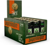 Jägermeister Kräuterlikör 35% 24x0,04 l