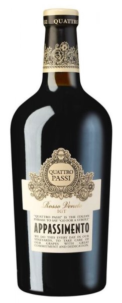 Quattro Passi Vino Rosso Veneto IGT 14% 0,75 l