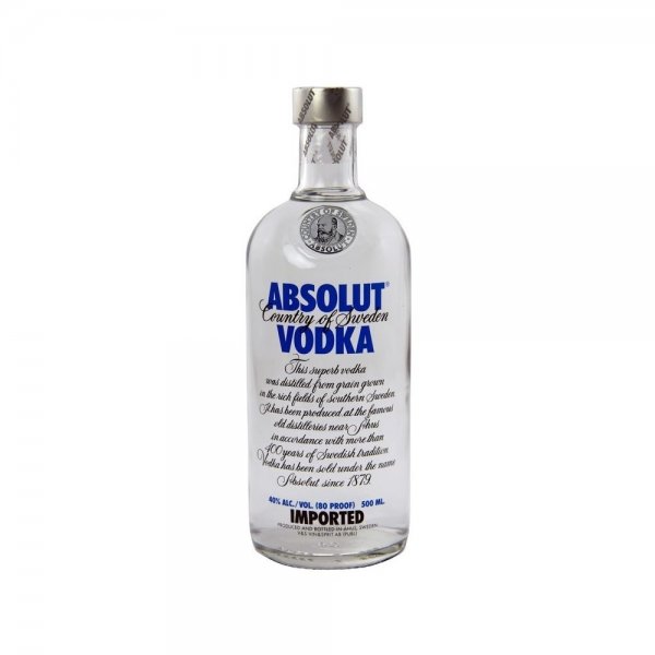 Absolut Vodka Blau 40% 0,50 l