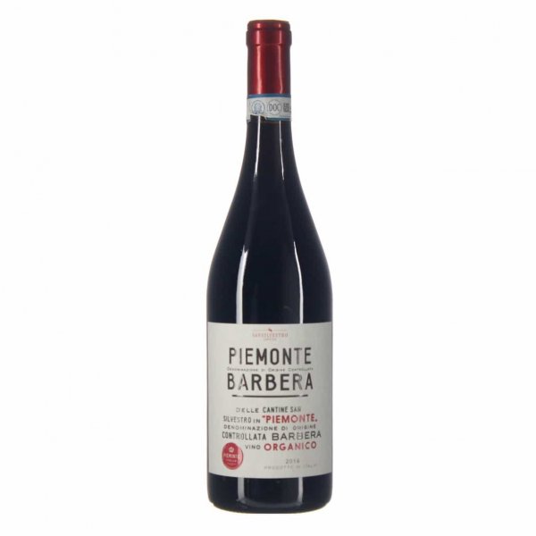 6 X Piemonte Barbera Organic DOC 0,75L
