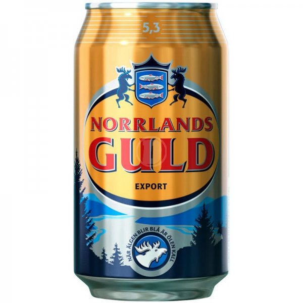 8Norrlands Guld 5,3% 24x0,33l