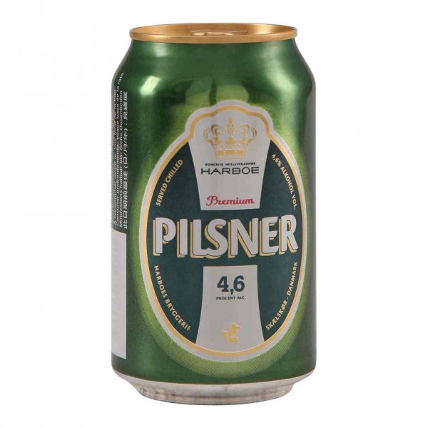 Harboe Pilsner 4,6% 24x0,33l ds.