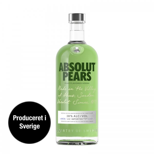 Absolut Pears 38% 1l