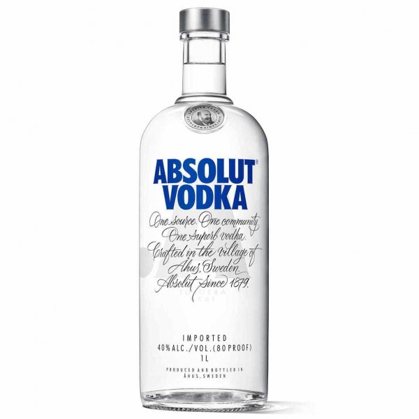 Absolut Vodka 40% 1 l