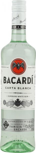 Bacardi Carta Blanca 37,5% 0,70 l