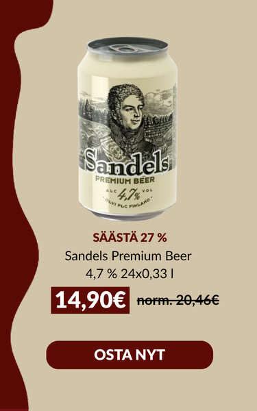 Sandels Premium Beer 4,7 % 24x0,33 l