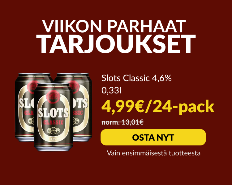 Slots Classic 4,6% 24x0,33l ds.