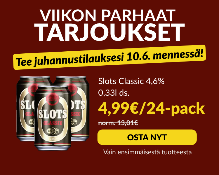 Slots Classic 4,6% 24x0,33l ds.