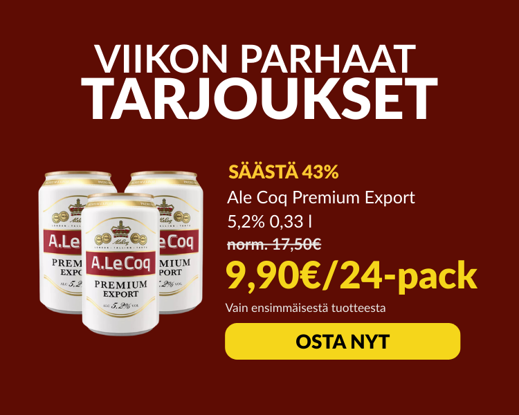 Ale Coq Premium Export 5,2% 24x0,33 l