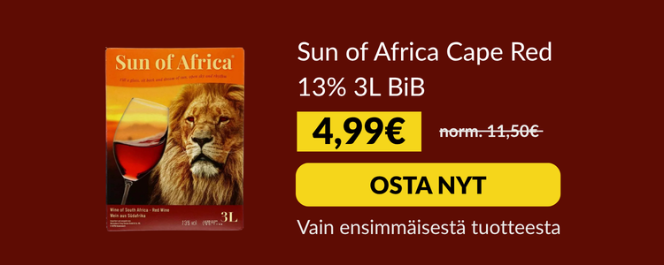 Sun of Africa Cape Red 300cl BiB