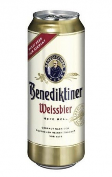 Benediktiner Weissbier 5,4% 24x0,50 l