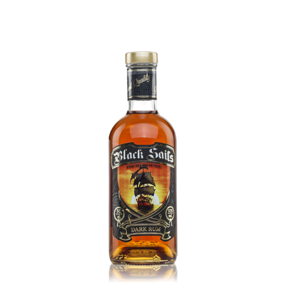 Black Sails Dark Rum 50cl