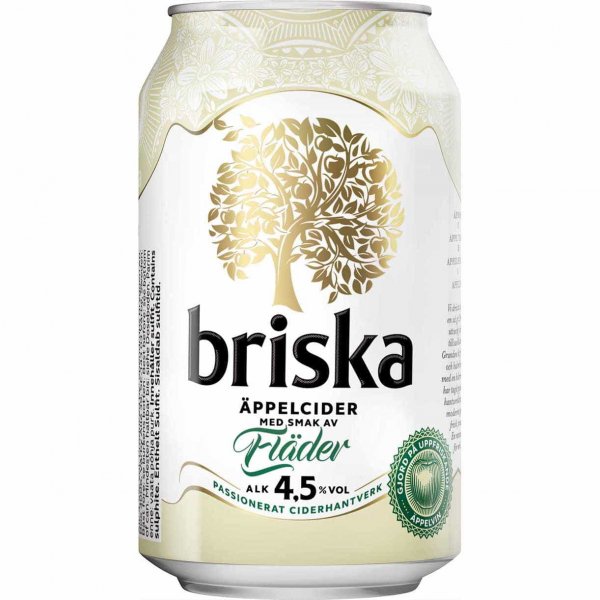 Briska Fläder 4,5% 24x0,33l