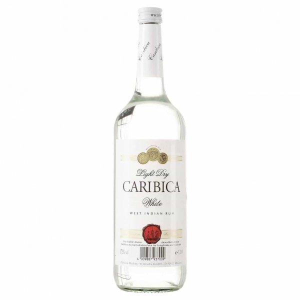 1 X Caribica White Rum 37,5% 1l