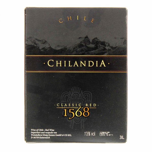 Chilandia Classic Red 300cl BiB