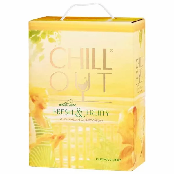 Chill Out Fresh and Fruity Chardonnay 3l BIB edullisesti