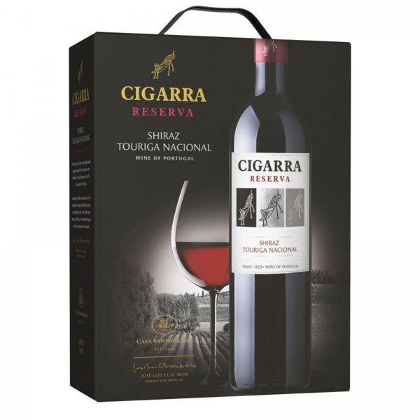 Cigarra Shiraz Reserva 13,5% 3 l BIB