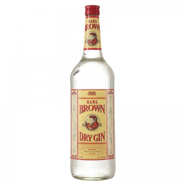 Earl Brown Dry Gin 37,5% 1l