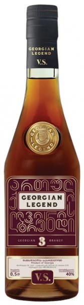 Georgian Legend Brandy VS 50cl