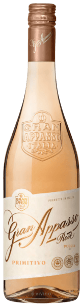 Gran Appasso Primitivo Rosato 12,5% 0,75 l