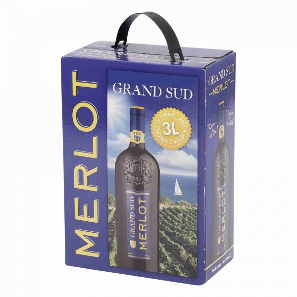 Grand Sud Merlot 3l BiB