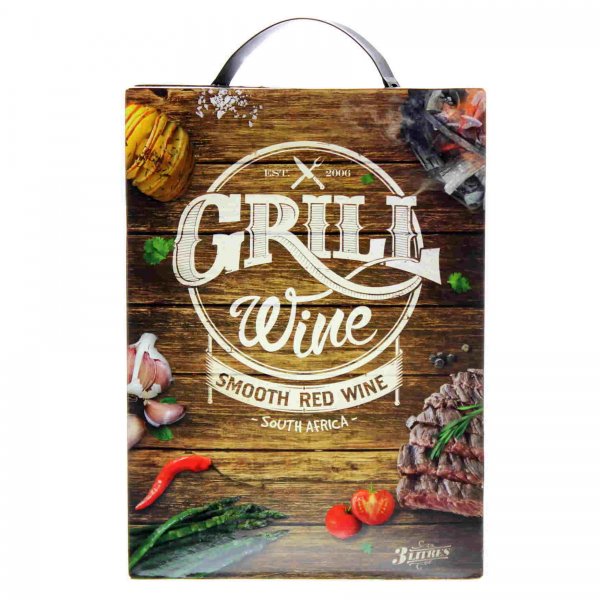 Grill Wine Smooth Red 3L BIB