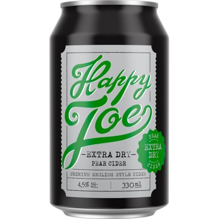 Happy Joe Extra Dry Pear Cider 24x33cl
