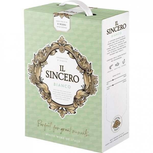 Il Sincero Bianco 12% 3 l BIB