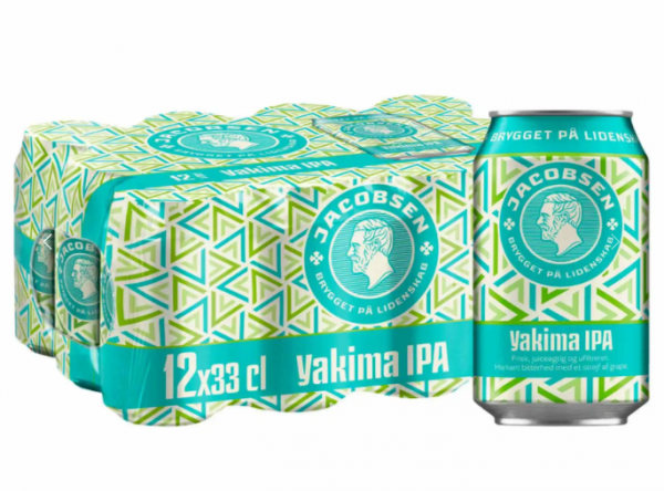Jacobsen Yakima IPA(Indian Pale Ale) 6,5% 12x0,33 l