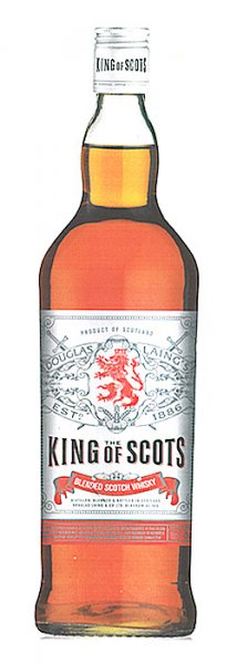 King Of Scots Blended Scotch Whisky 40% 1 l