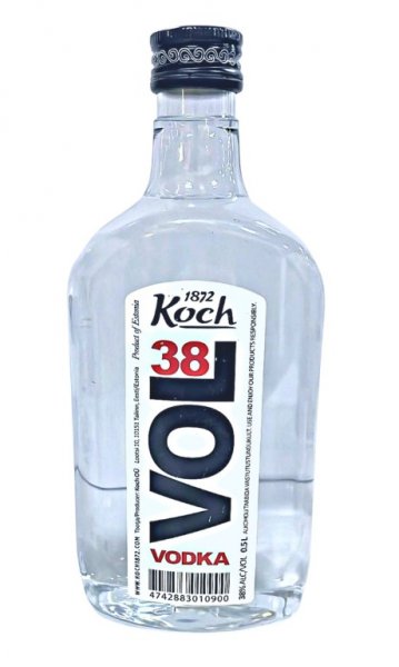 KOCH Vol 38 Vodka 50cl PET