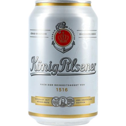 König Pilsener 4,9% 24x0,33 l