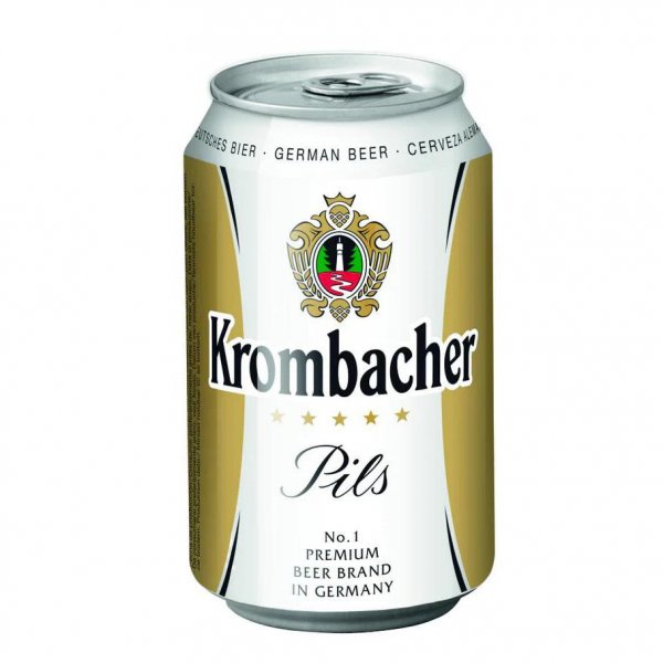Krombacher Pils Premium Beer 4,8% 24x0,33 l