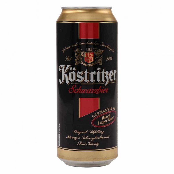 1 X Köstritzer Schwarzbier 4,8% 24x0,50l
