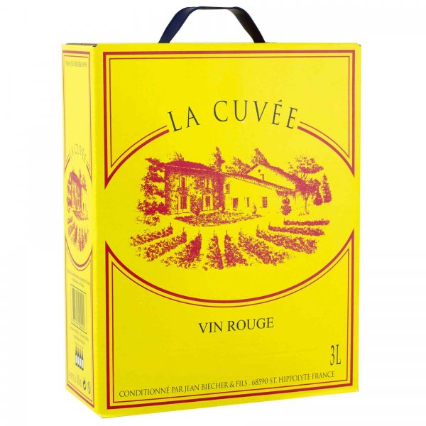 La Cuvee 3l BiB Rødvin