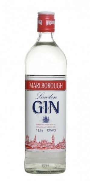 Marlborough London dry Gin 37,5% 1 l