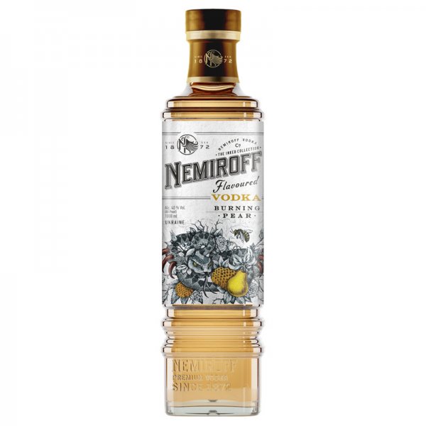 Nemiroff The Inked Burning Pear 40% 1 l
