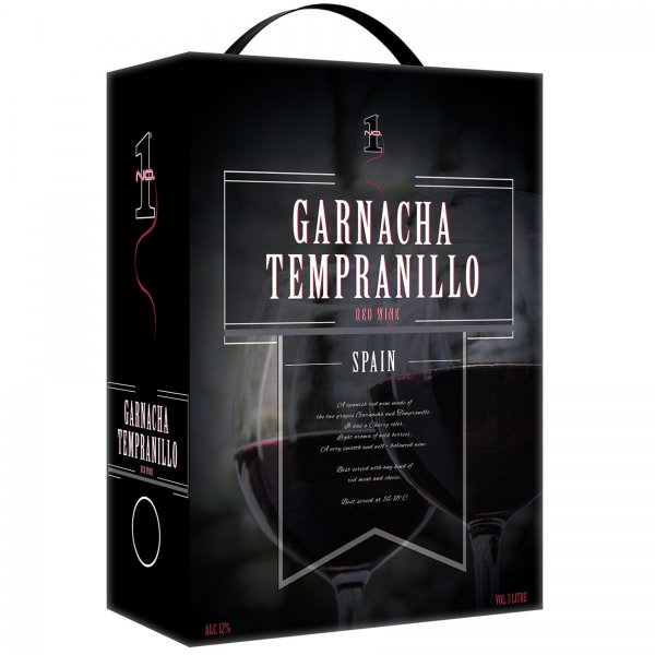 NO.1 Granacha Tempranillo 300cl BiB