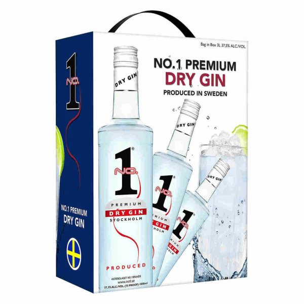 No.1 Premium Gin BIB 37,5% 3,0l