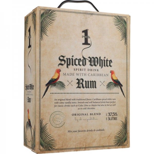 No.1 Spiced White Rum 300cl BiB