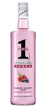 No.1 Vodka Raspberry/Blueberry 100cl