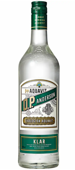 O.P. Anderson Akvavit Klar 100cl BIO